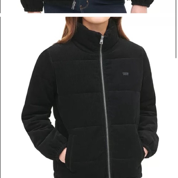 Levi’s Ladies Corduroy Puffer Jacket - Small - Picture 3 of 3